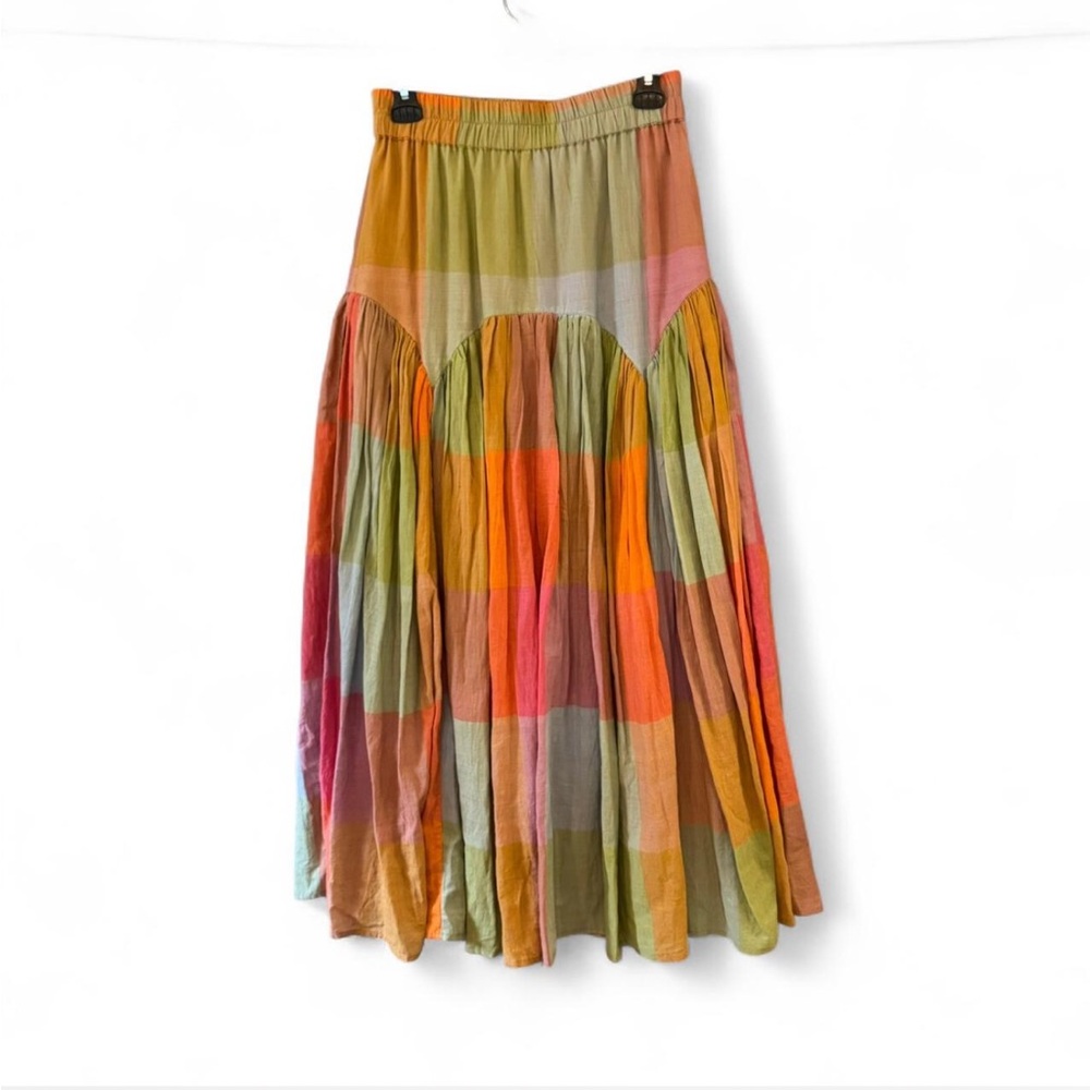 Rujuta Sheth plaid Leila maxi skirt - Picture 4 of 6